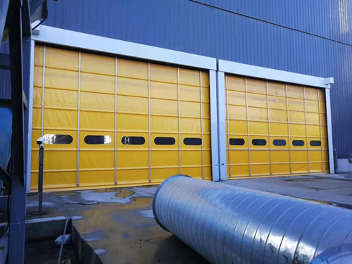 瀝青炒料廠堆積門